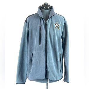 Vanderbilt, BMOC Sportswear grey full zip fleece M 743